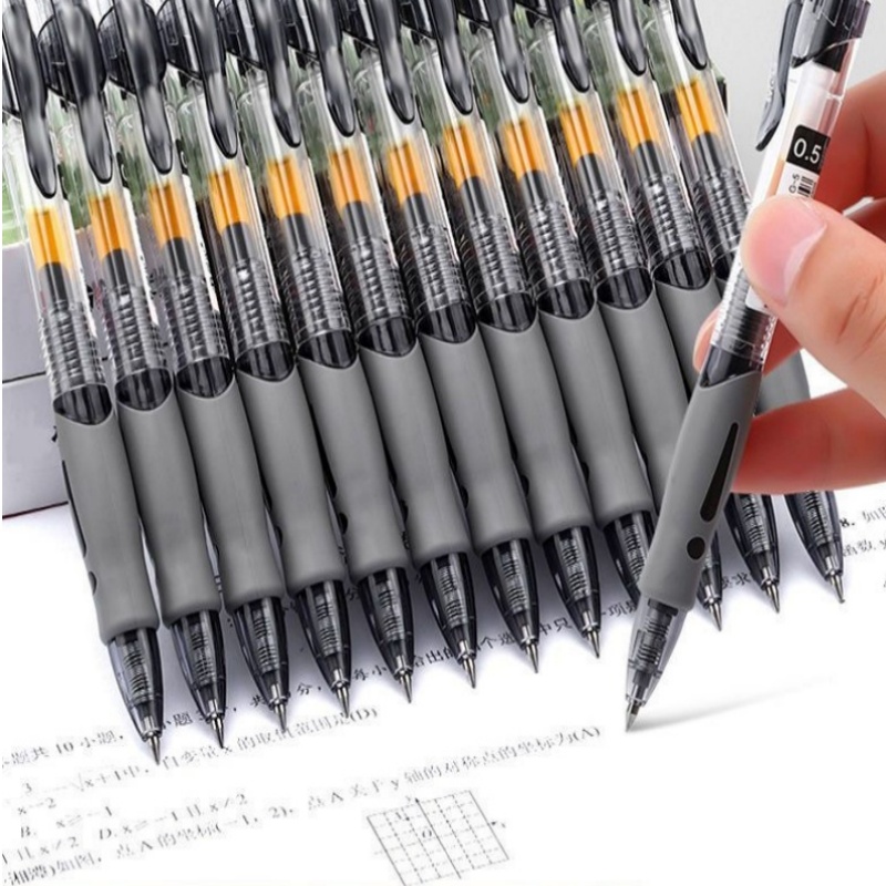 Stationery Warehouse - 13/30pcs Set Pulpen Gel Retractable Tinta