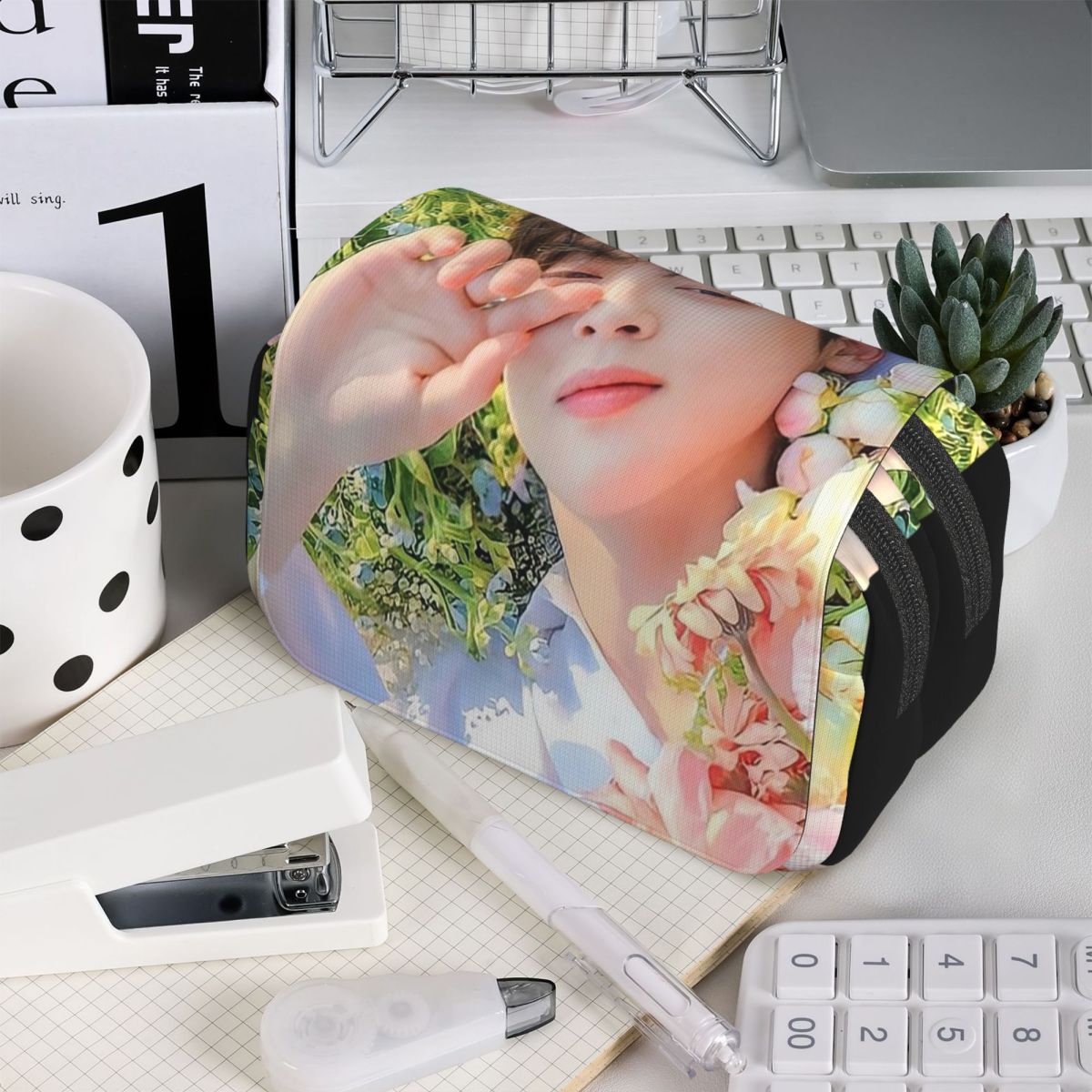 Stationery And Office Supply Chain - Cha EunWoo Kpop Astro Tempat Pensil