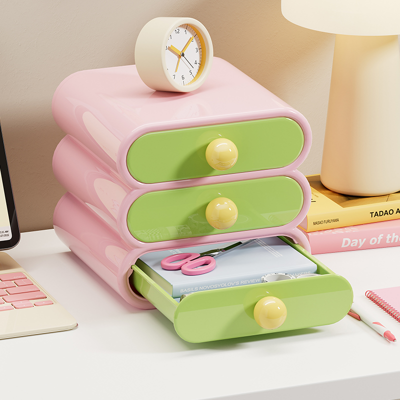 Stationery Warehouse - Uforu Dopamine Desk Organizer, Kotak Penyimpanan