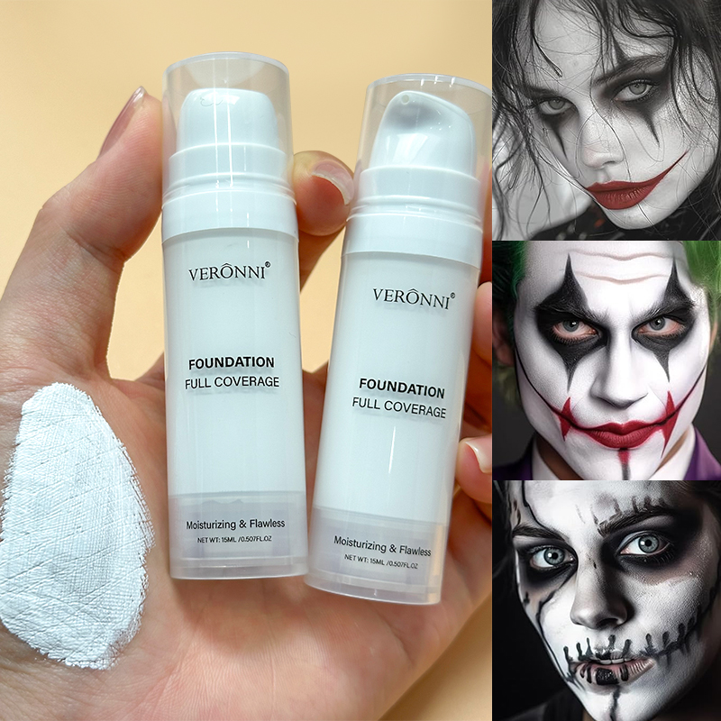 Correction Fluid White - Halloween Cair Goth Riasan Putih Warna