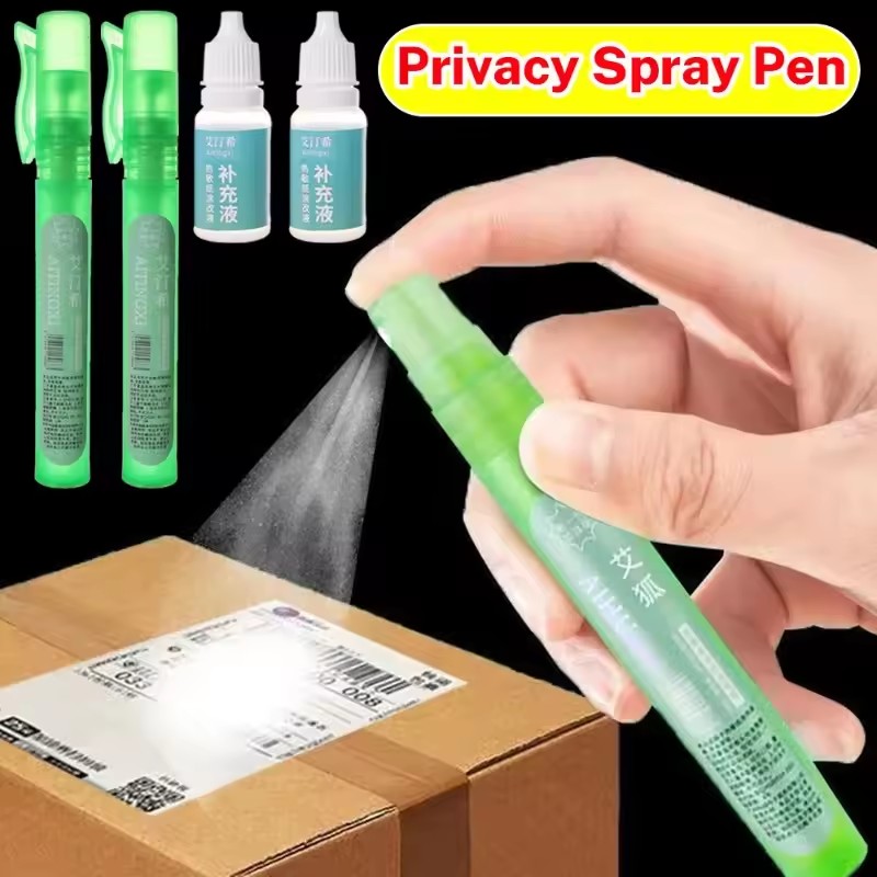 Correction Fluid White - Pena Semprot Privasi Penghapus Data, Korektor