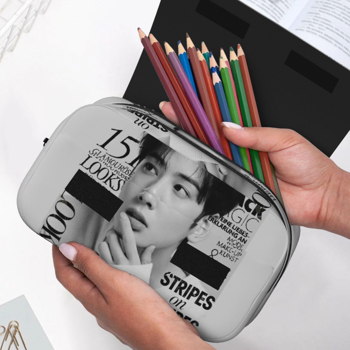 Cha EunWoo Kpop Astro Kotak Pe - Stationery And Office Supply Chain ulasan dan harga