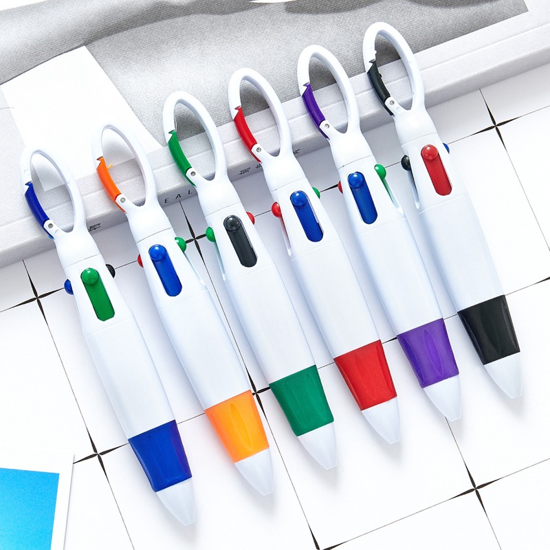 1 buah pena Gel 4 warna tinta  - Stationery And Office Supply Chain ulasan dan harga
