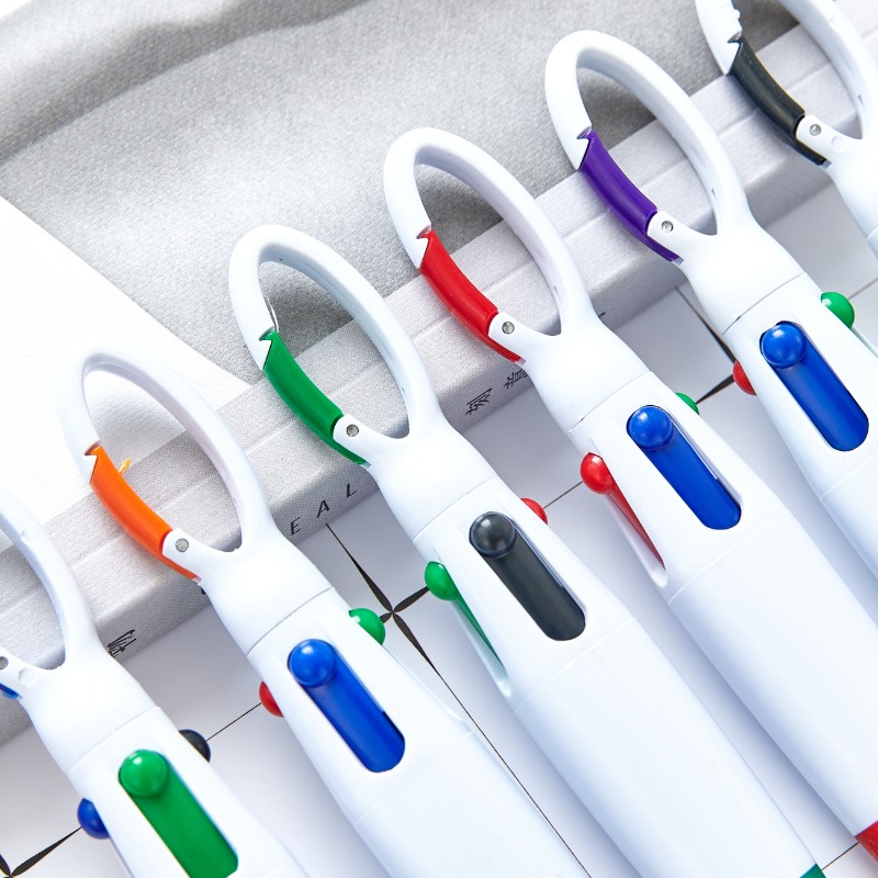 1 buah pena Gel 4 warna tinta  - Stationery And Office Supply Chain ulasan dan harga