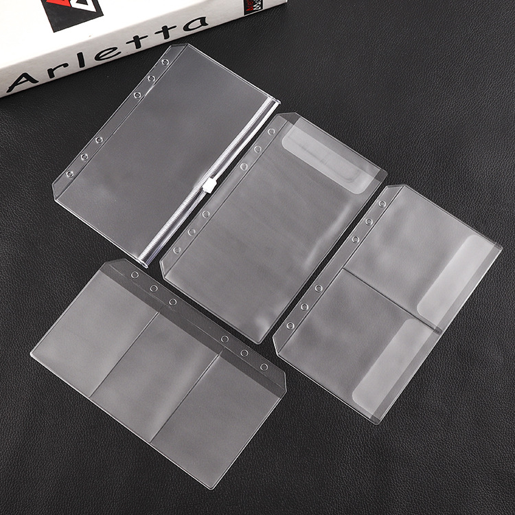 A6 kantong pengikat 6 lubang a - Portfolio Folder Zip ulasan dan harga