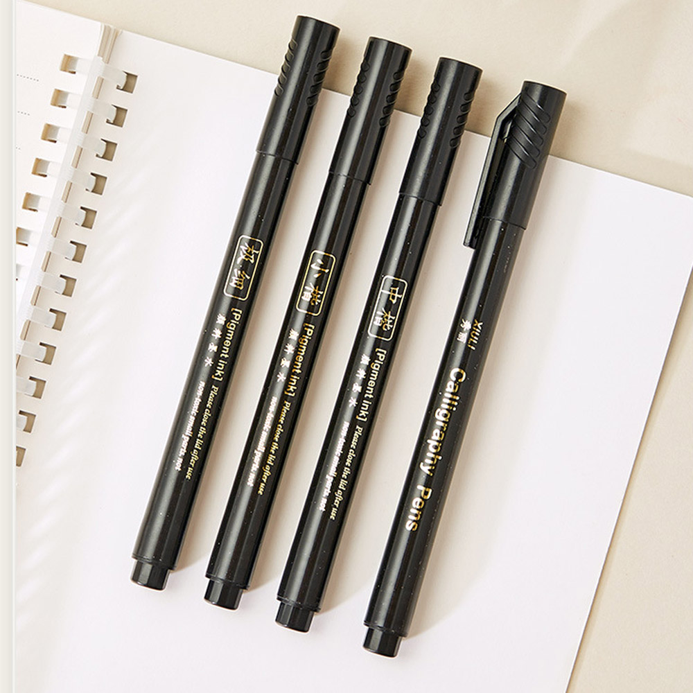 4 Buah Pena Kuas Pena Kaligraf - Stationery Warehouse ulasan dan harga