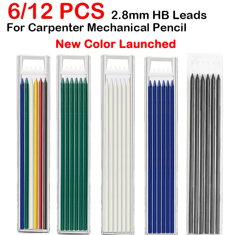 6/12 buah Pensil mekanis pertu - Mechanical Pencil Lead ulasan dan harga