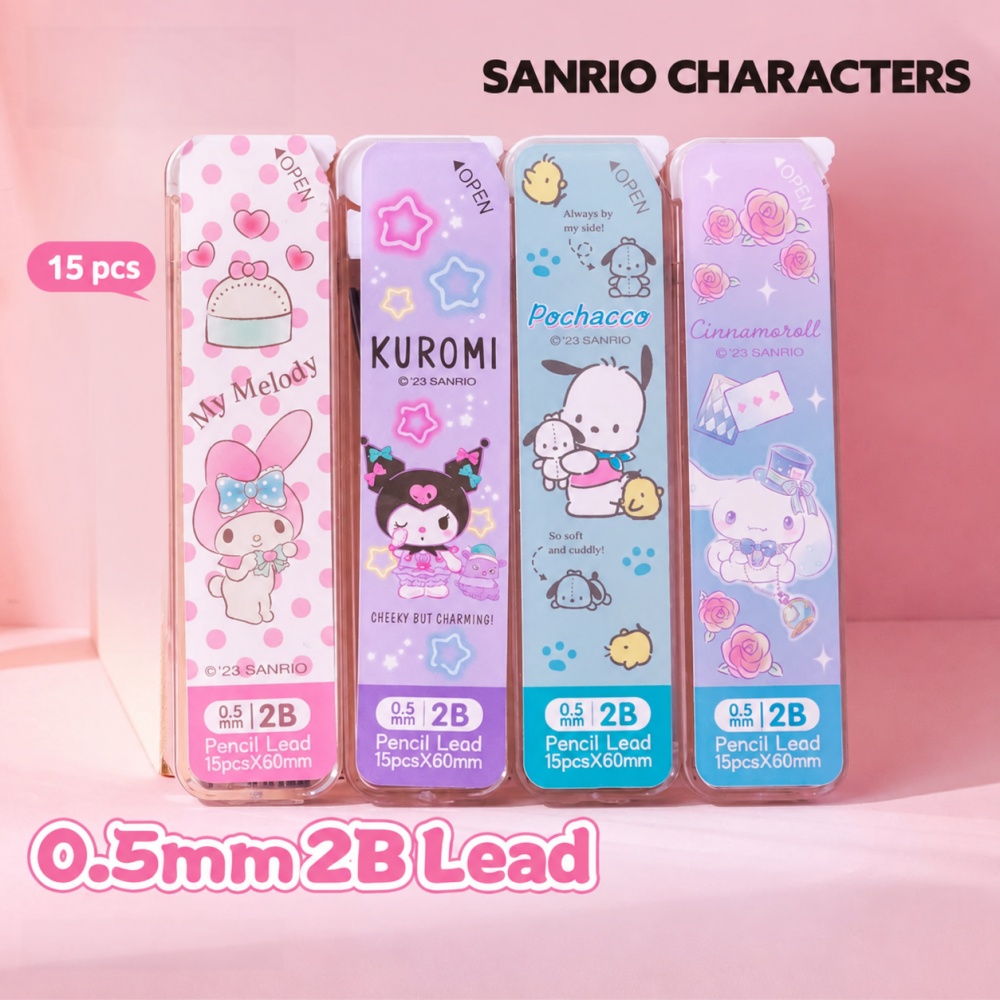 Set Pensil Mekanik Sanrio Asli - Mechanical Pencil Lead ulasan dan harga